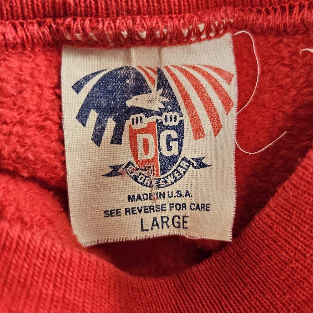 Vintage 90s Sweatshirt Funny I Dont Lend Money Because It Causes Amnesia Graphic - Picture 6 of 14